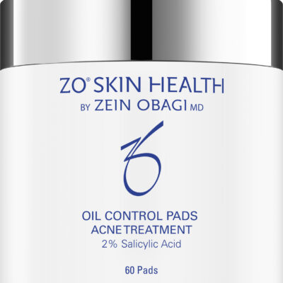 ZO Skin Health, oil control pads, acne treatment pads, salicylic acid pads, oily skin care, breakout control, pore cleansing, exfoliating pads, medical grade skincare, professional skincare, shine control, acne prone skin